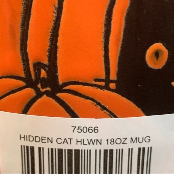Vintage Style 18oz Black Cat Halloween Mug - Picture 7 of 9